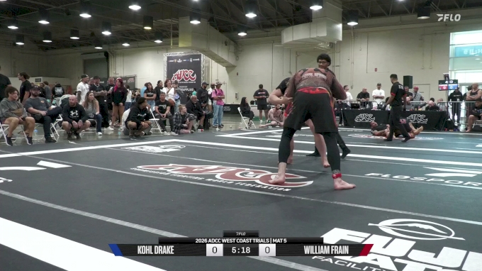 William Frain vs Kohl Drake 2026 ADCC West Coast Trials