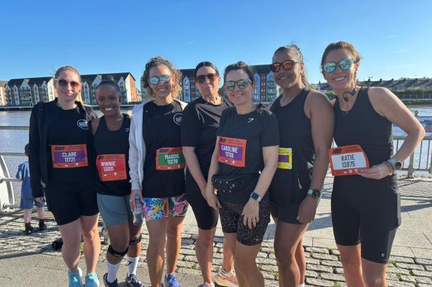 Thousands take part in 'flagship' marathon through city on beautiful ...