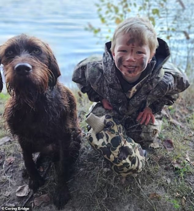 Brave 5-year-old fighting for his life after saving sibling from icy ...
