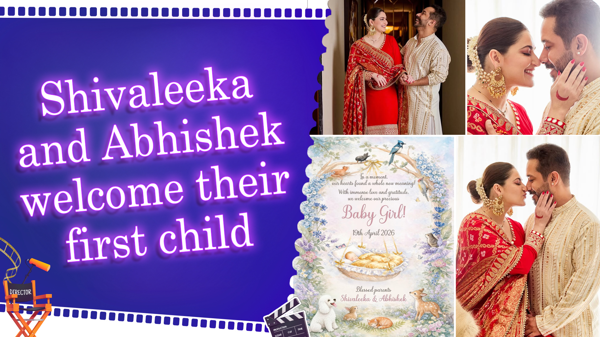 Shivaleeka Oberoi and Abhishek Pathak announce the birth of their first ...