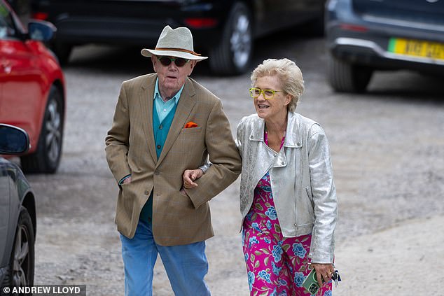 Jack Whitehall's proud parents Michael and Hilary emerge after son's ...