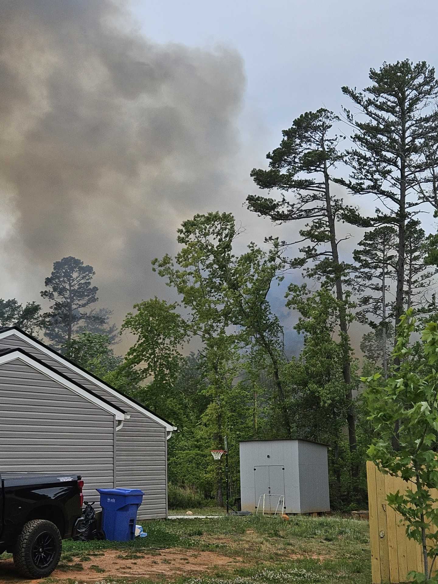 Officials respond to large fire reported in Upstate
