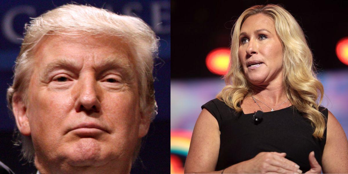 ‘Why isn’t he?’ Marjorie Taylor Greene presses Trump over unanswered ...