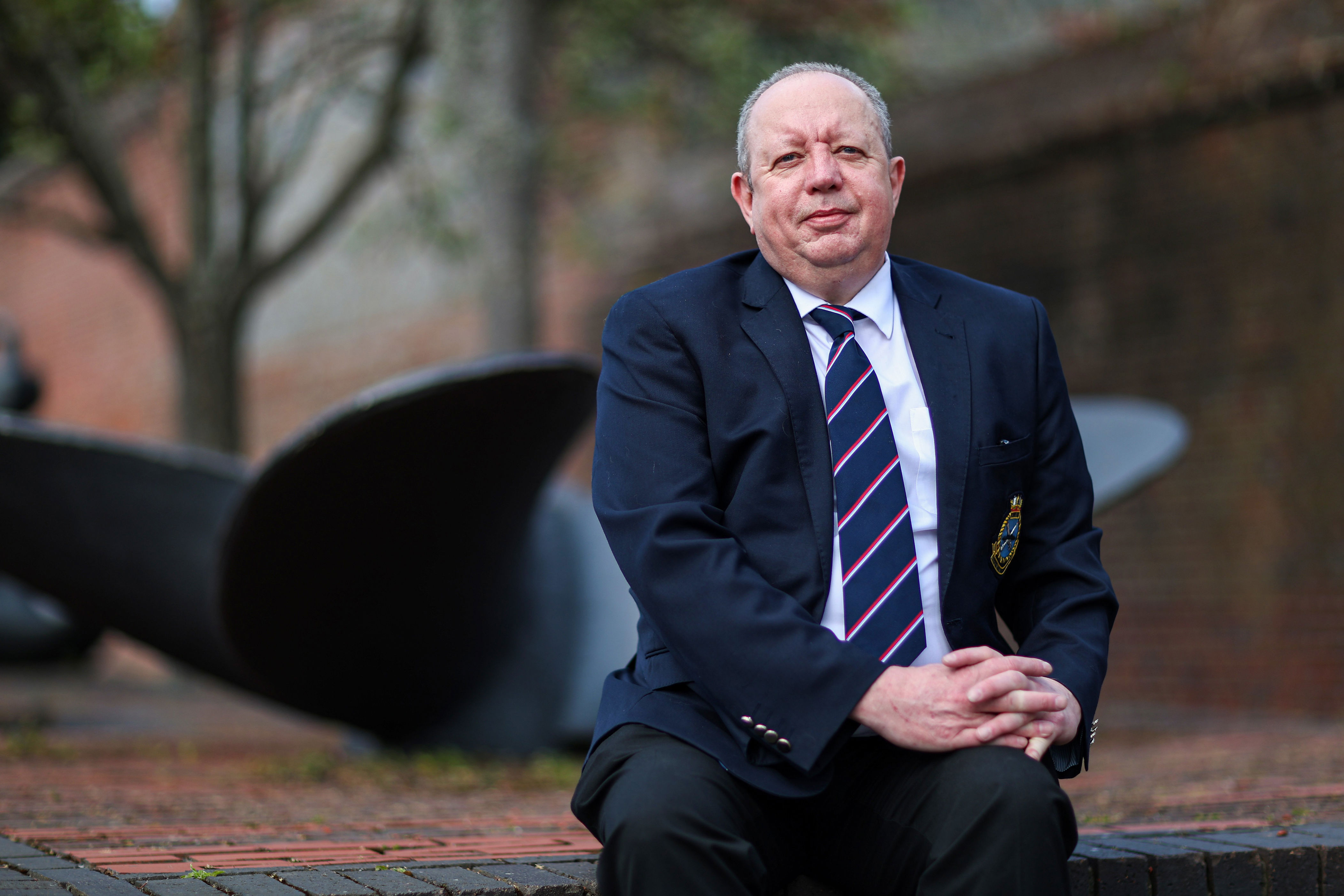 Special award presented to former Royal Navy sailor for bravery during ...