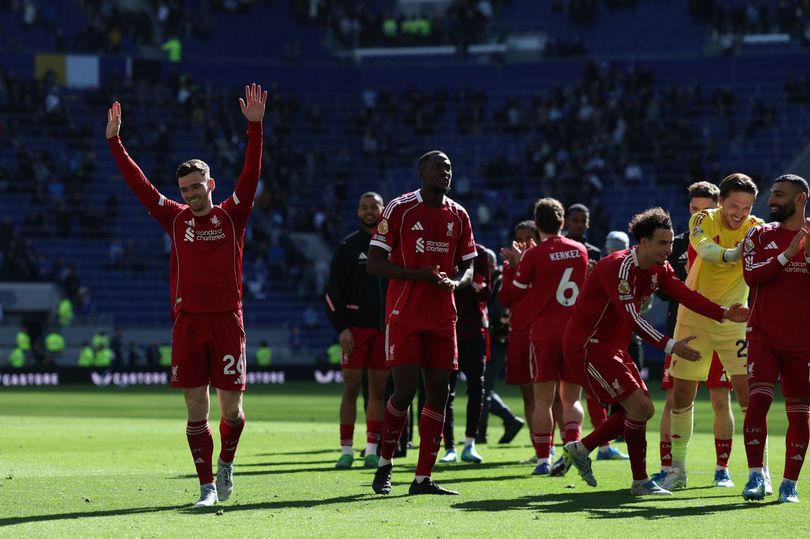 Three Liverpool legends create another piece of Merseyside football ...
