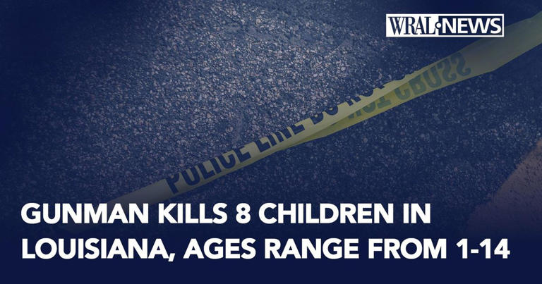 8 children between the ages of 1 and 14 are dead after a mass shooting ...