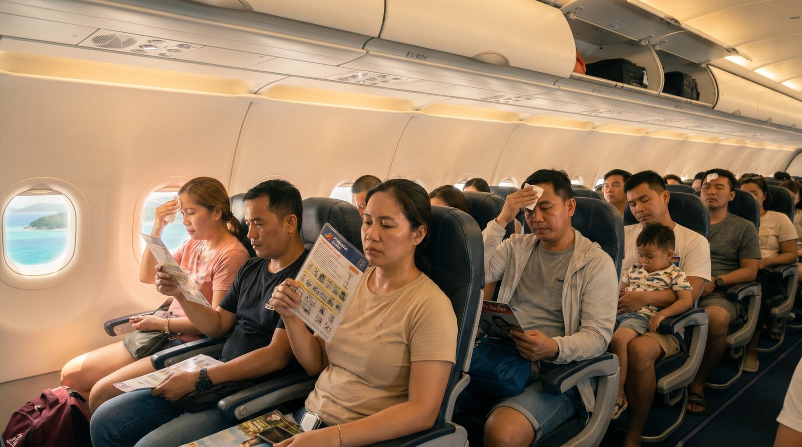 Passengers recount horror as oxygen masks drop on Philippine Airlines ...