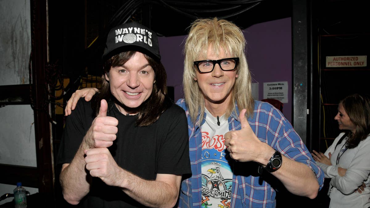 Comedy legend Mike Myers is now a full silver fox, and we’re here for it