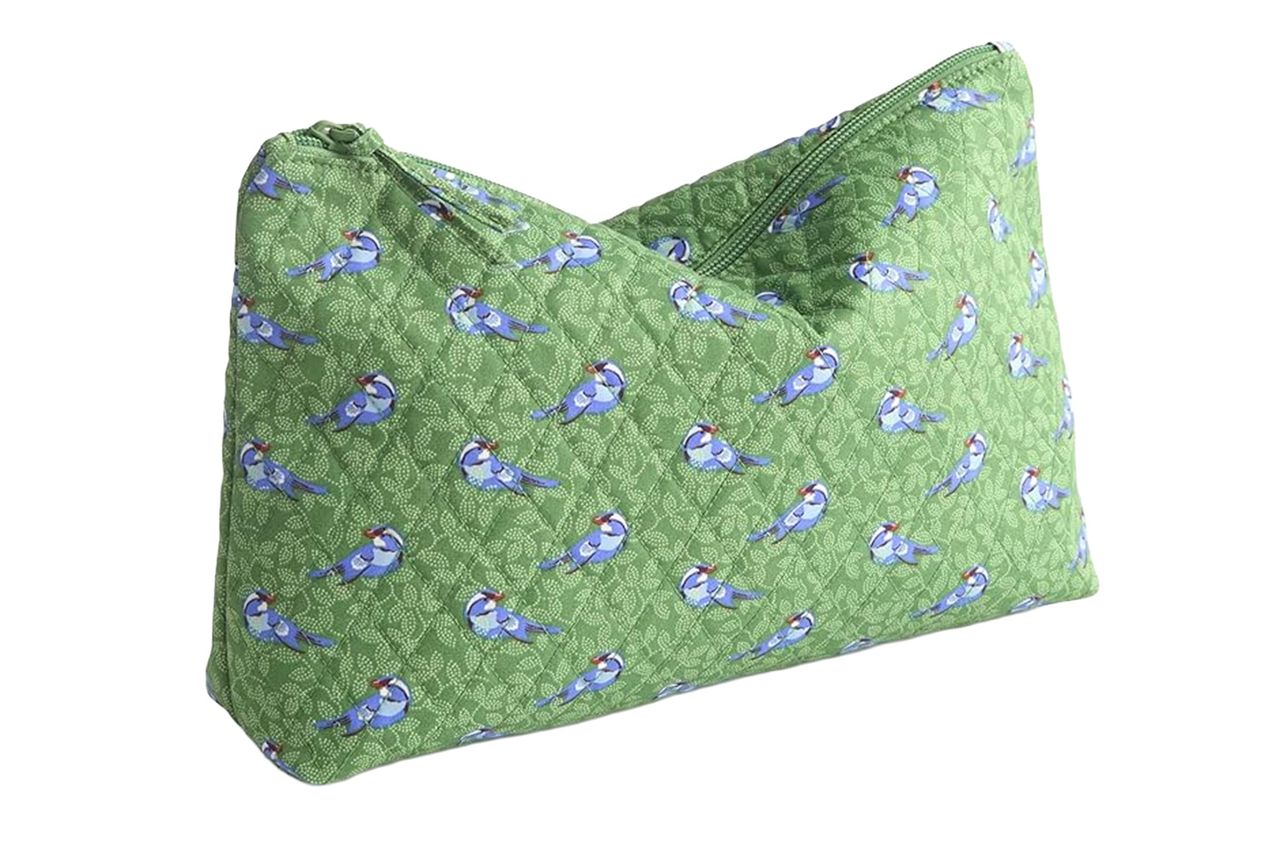 Vera Bradley Women's Premium Cotton Large Pouch