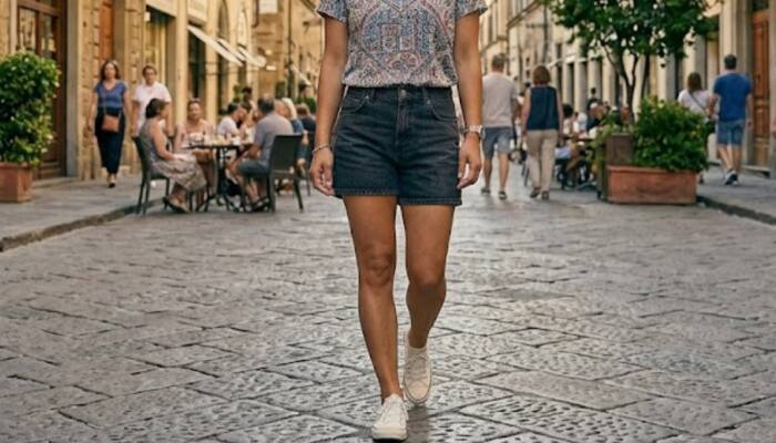 Trendy women’s denim shorts for summer style and everyday comfort