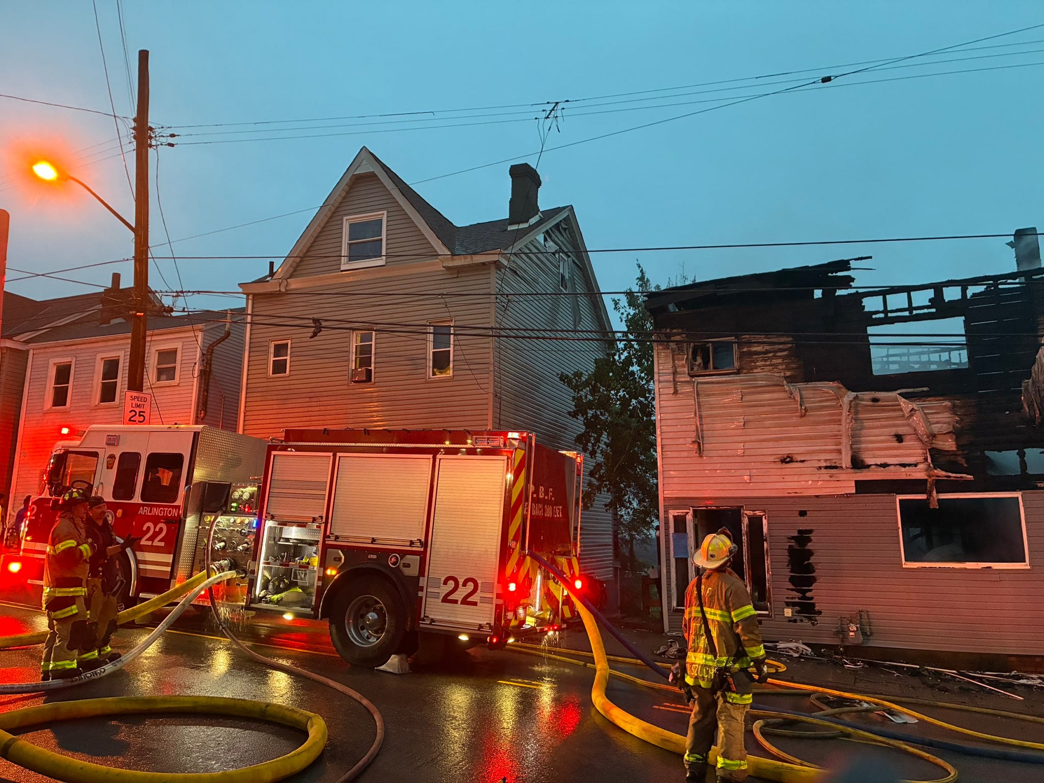 13 people displaced from their homes after fire in Allentown