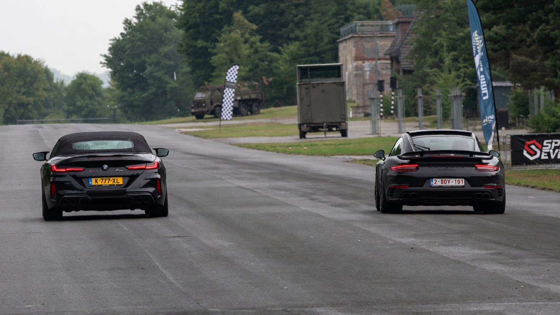 Which Is Faster in Straight Line Between BMW M8 and 911 Turbo