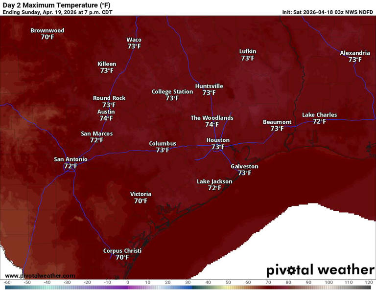 April in Texas is shaping up to be wetter than you think. How much rain ...