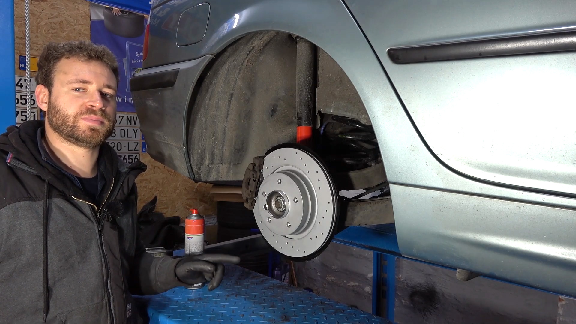 How to fix BMW E46 rear suspension noise