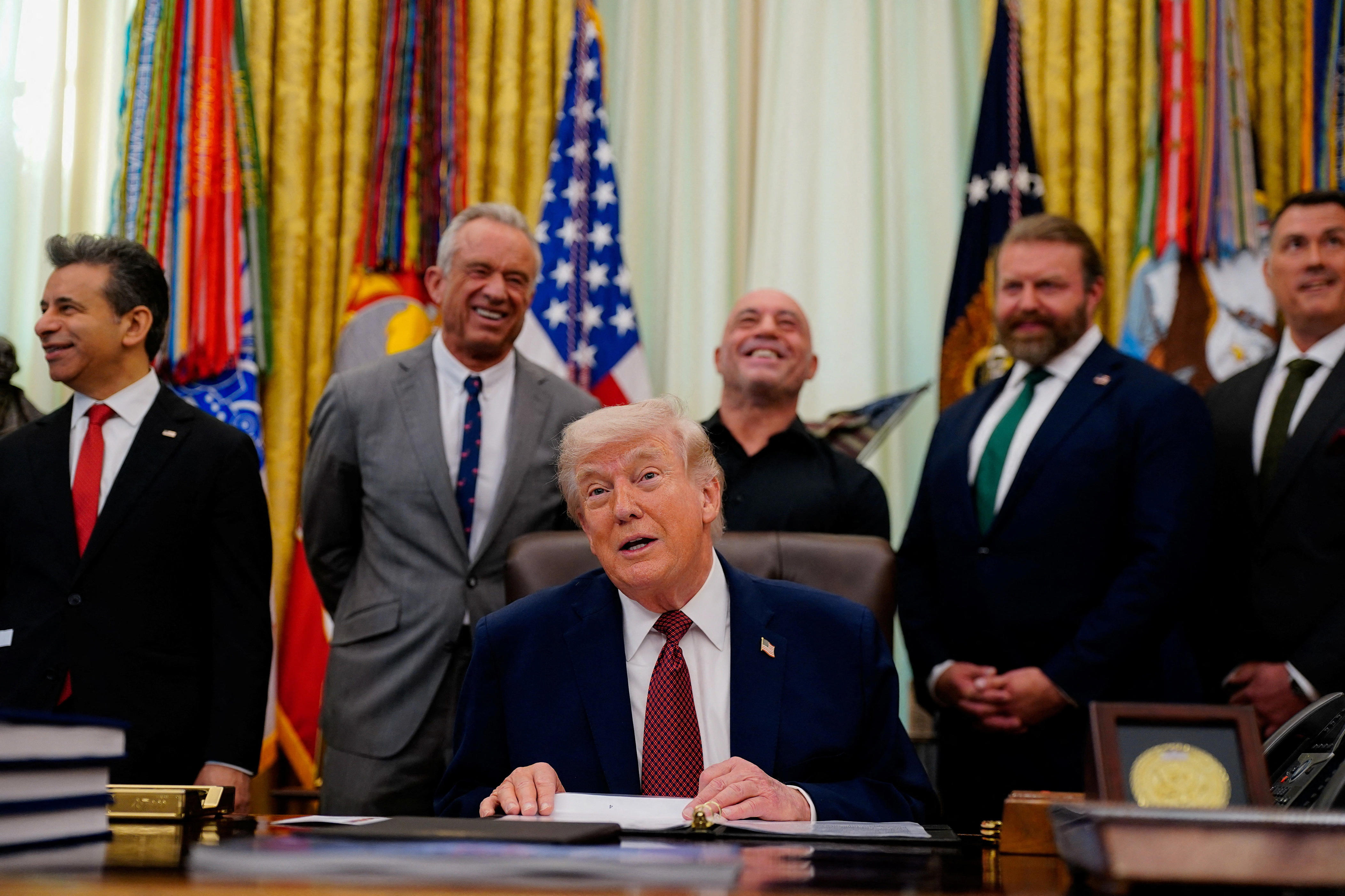 Trump's approval rating drops over economy, Iran war in new poll