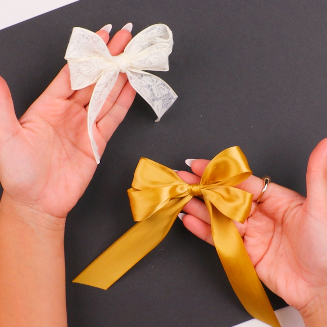 Enchanting ribbons made in seconds 🎀
