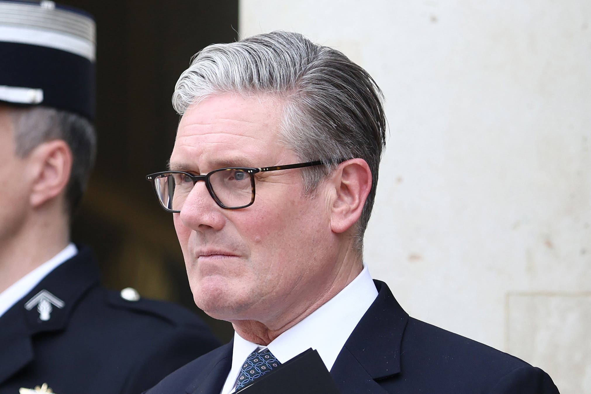 In a further blow to Keir Starmer, the IMF has said the international outlook had ‘abruptly darkened’ as a result of the war (PA)