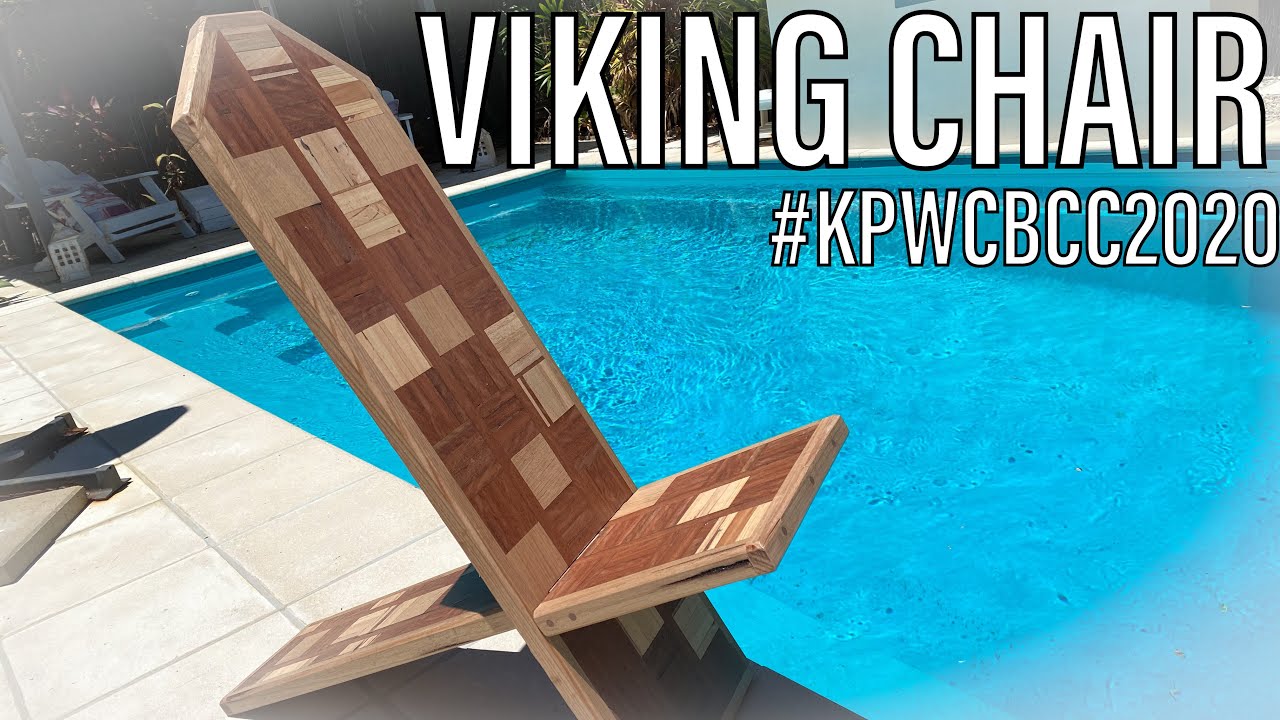 I built a Viking chair with a twist!