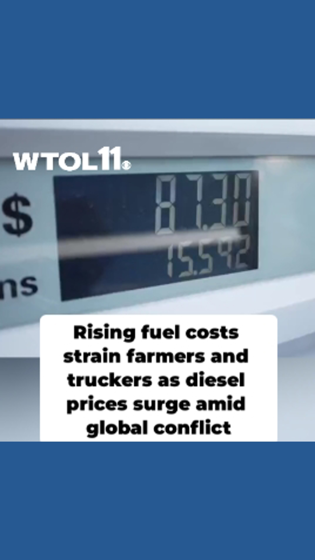 Rising fuel costs strain farmers and truckers as diesel prices surge ...