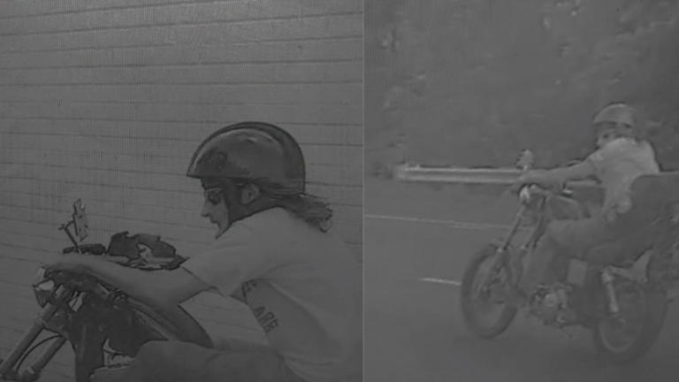 State police seek motorcyclist who fled trooper in pursuit