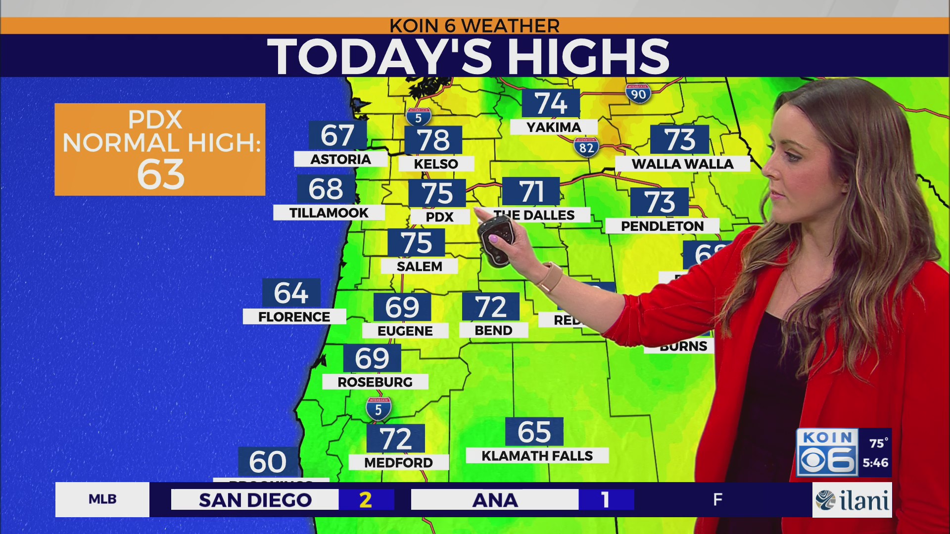Weather forecast: Cooler temps and showery activity on the way around PNW