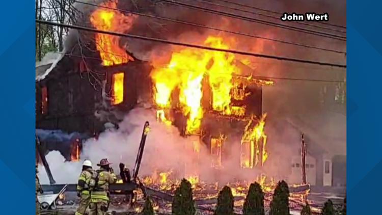 7 dead after fire engulfs home in Clinton County