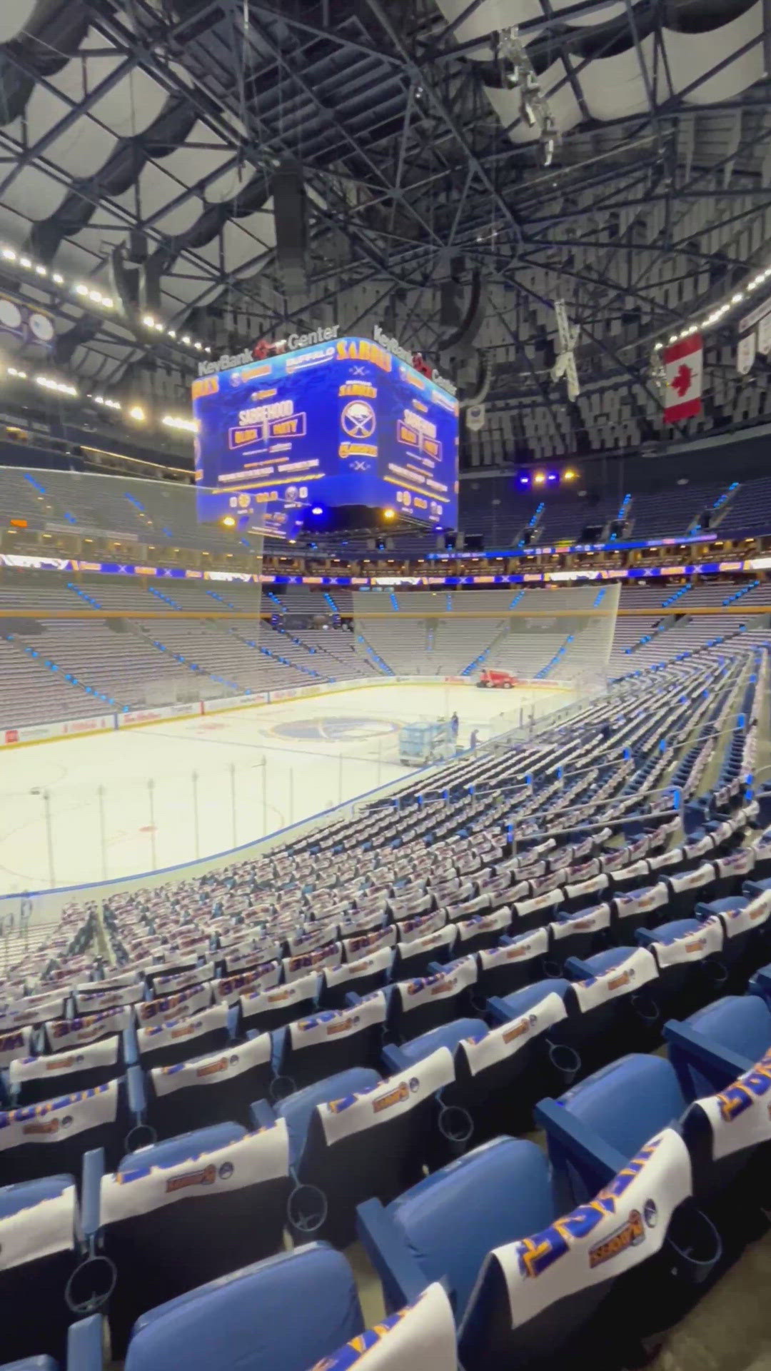 The stage is set for the return of Sabres playoff hockey at KeyBank Center