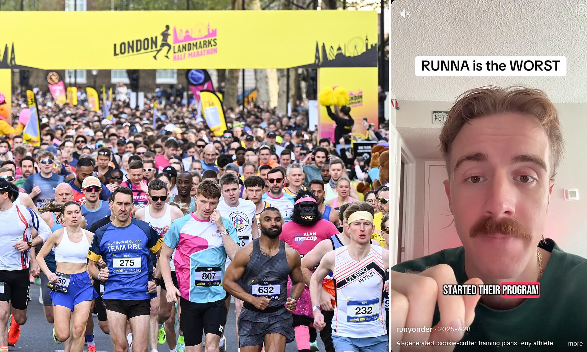 Runners using AI chatbots as personal trainers are warned they are ...