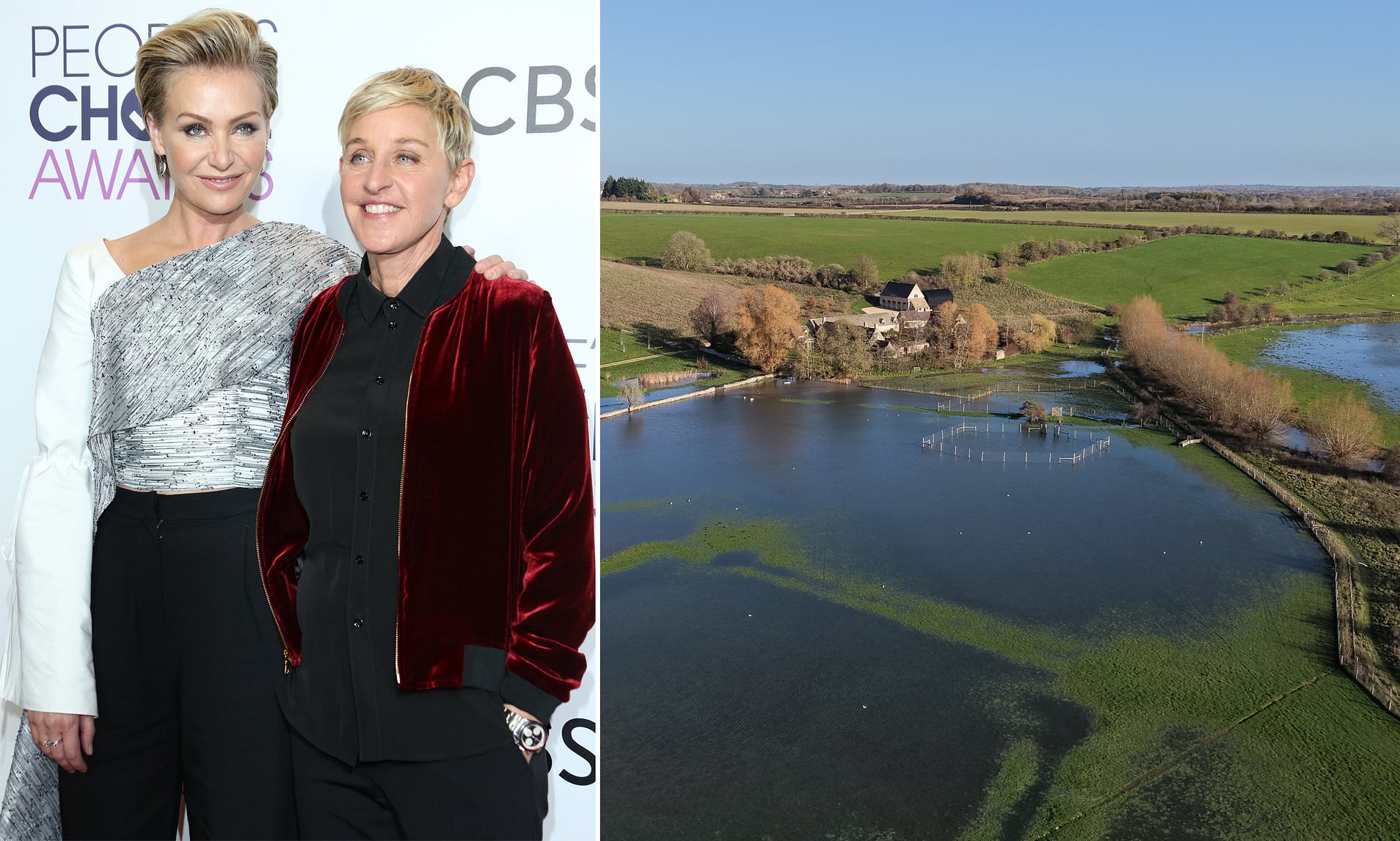 Ellen DeGeneres' plan for stables at her £22m Cotswolds home could be stymied by the Romans