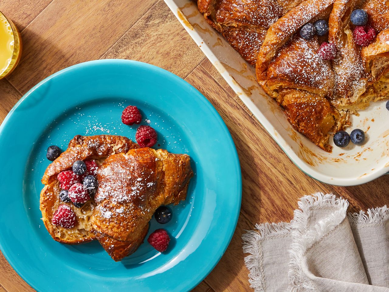Croissant French Toast Casserole