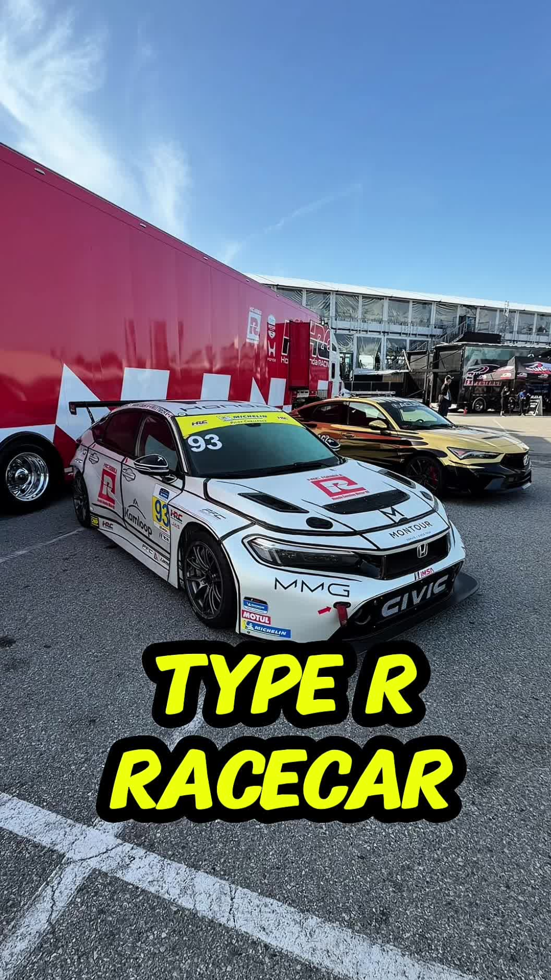 Honda Civic Type R Touring racecar setup and racing secrets