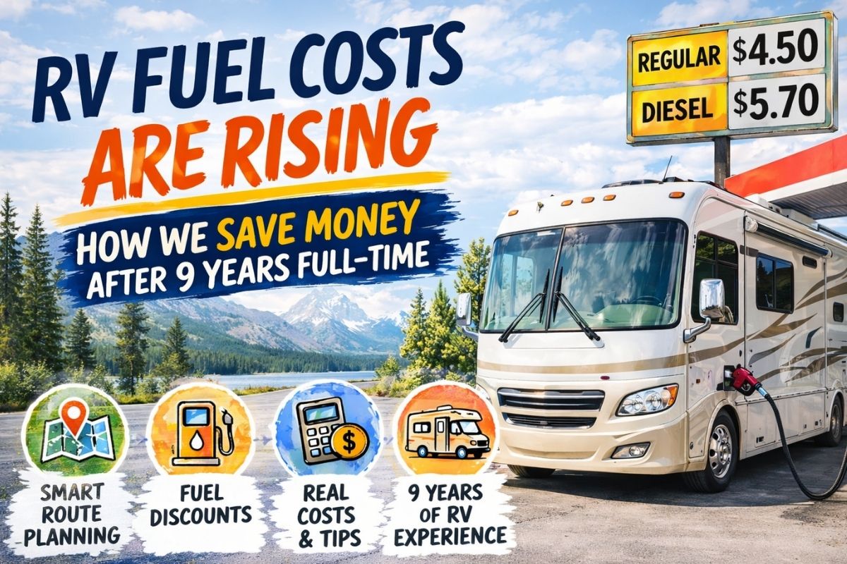 Can you still afford RV life in 2026? Real fuel costs and how we save money