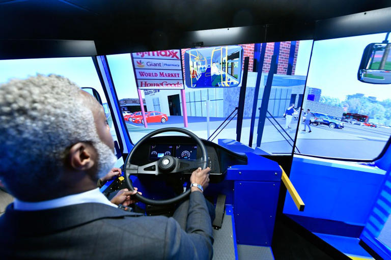 MTA unveils the future of bus driver training