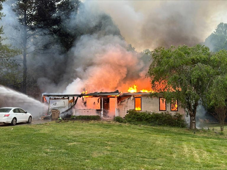 Hall County home a total loss after early morning fire