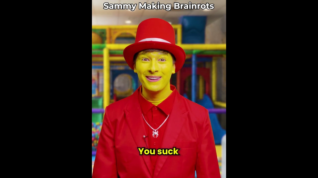 Sammy making brainrot in real life (Burguru and Fryuru) 😂 #hewmoran # ...