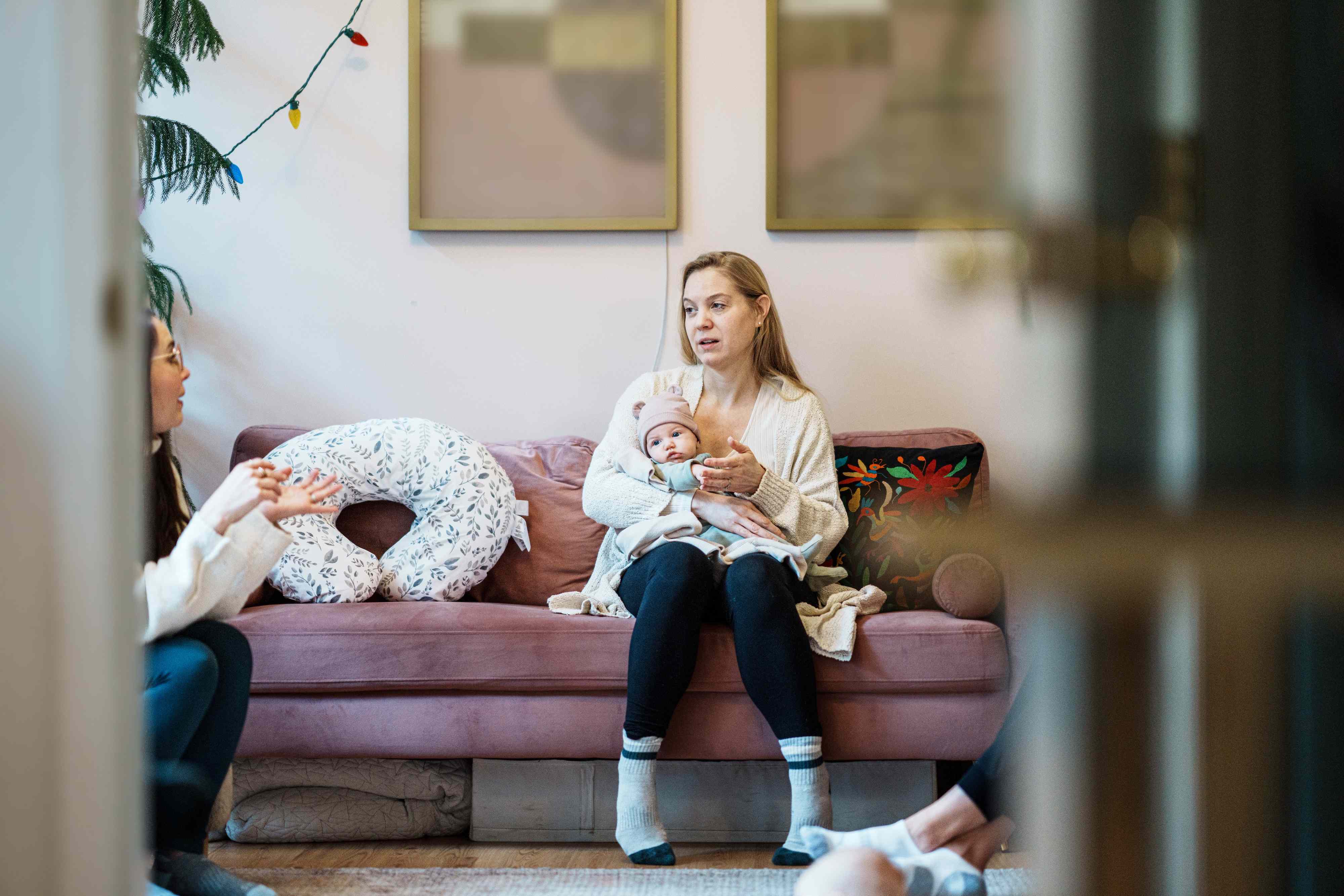 Why having a ‘mom mentor' could make parenting feel easier