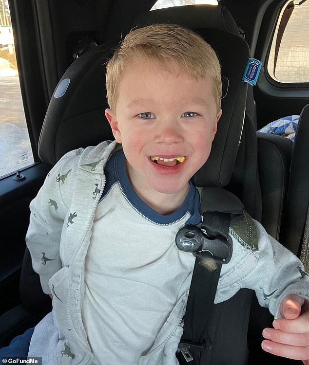 Brave 5-year-old fighting for his life after saving sibling from icy ...