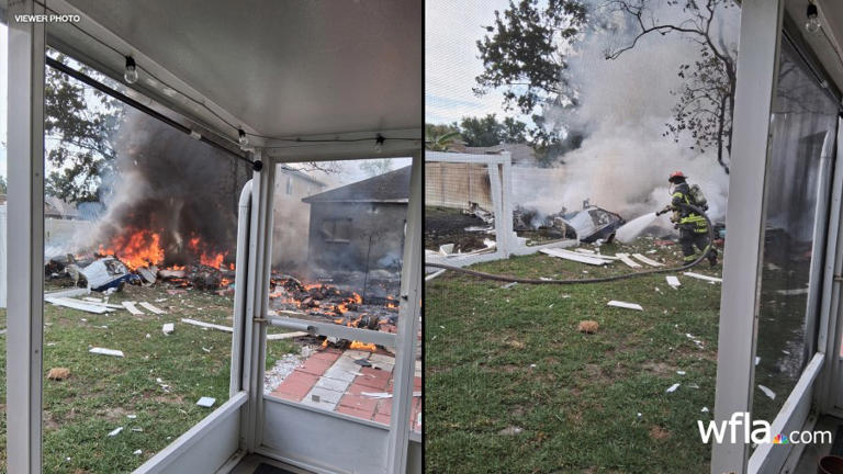 1 dead after small plane crashes in Pasco County neighborhood