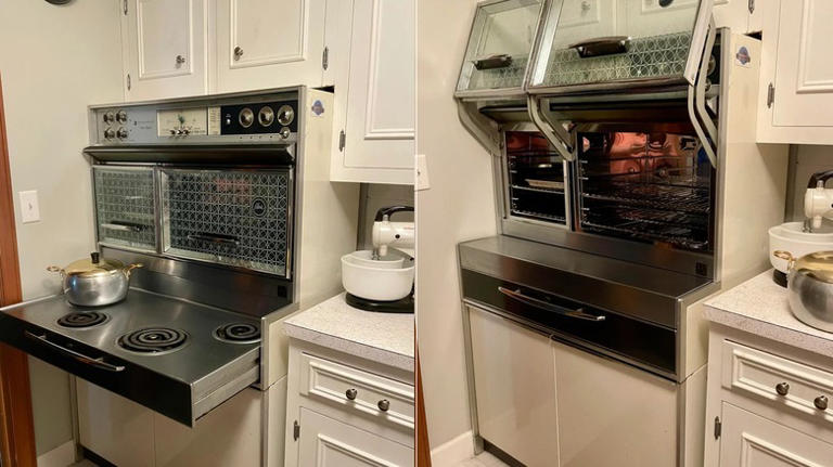 Meet the futuristic '60s oven model featured on 'Bewitched'