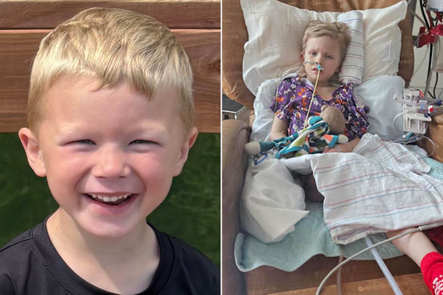 5-year-old boy fighting for his life after rescuing little brother from ...