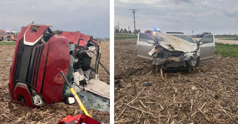 2 injured after serious crash with extrication near Monroe Center