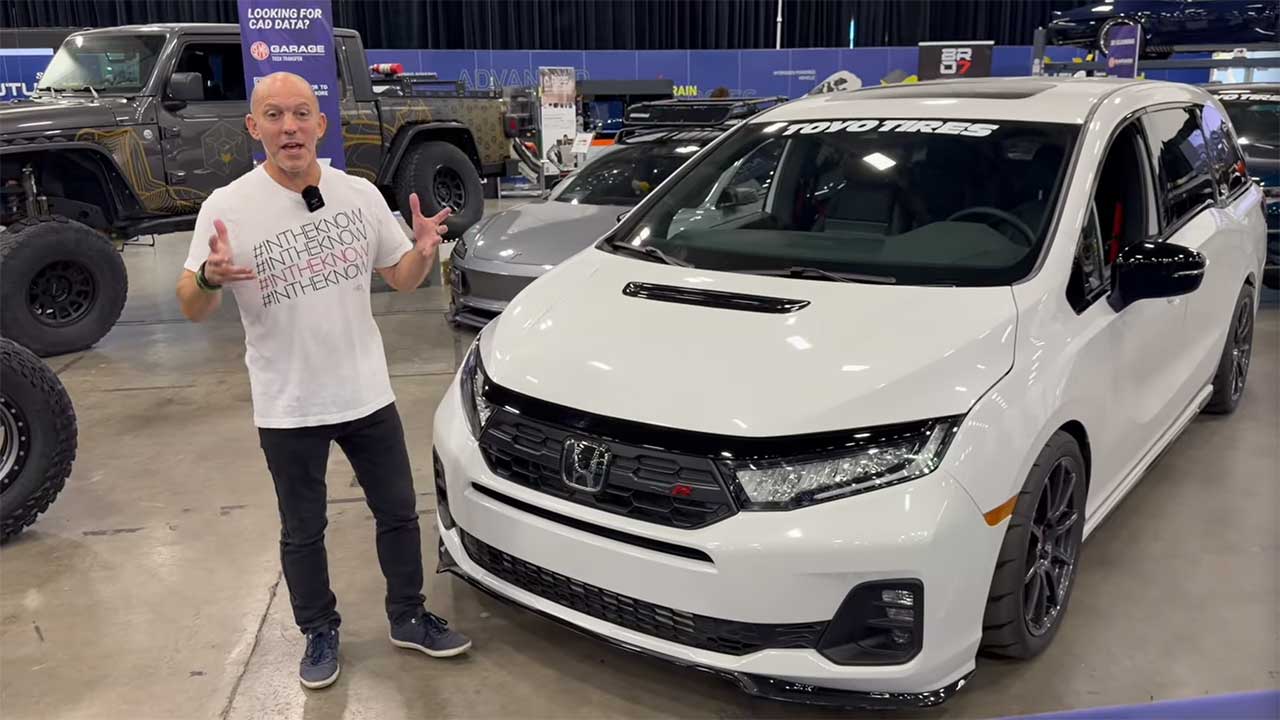 Honda Odyssey Type R concept pitch imagines a performance minivan