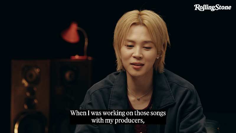 Jimin on making songs with his dancing in mind