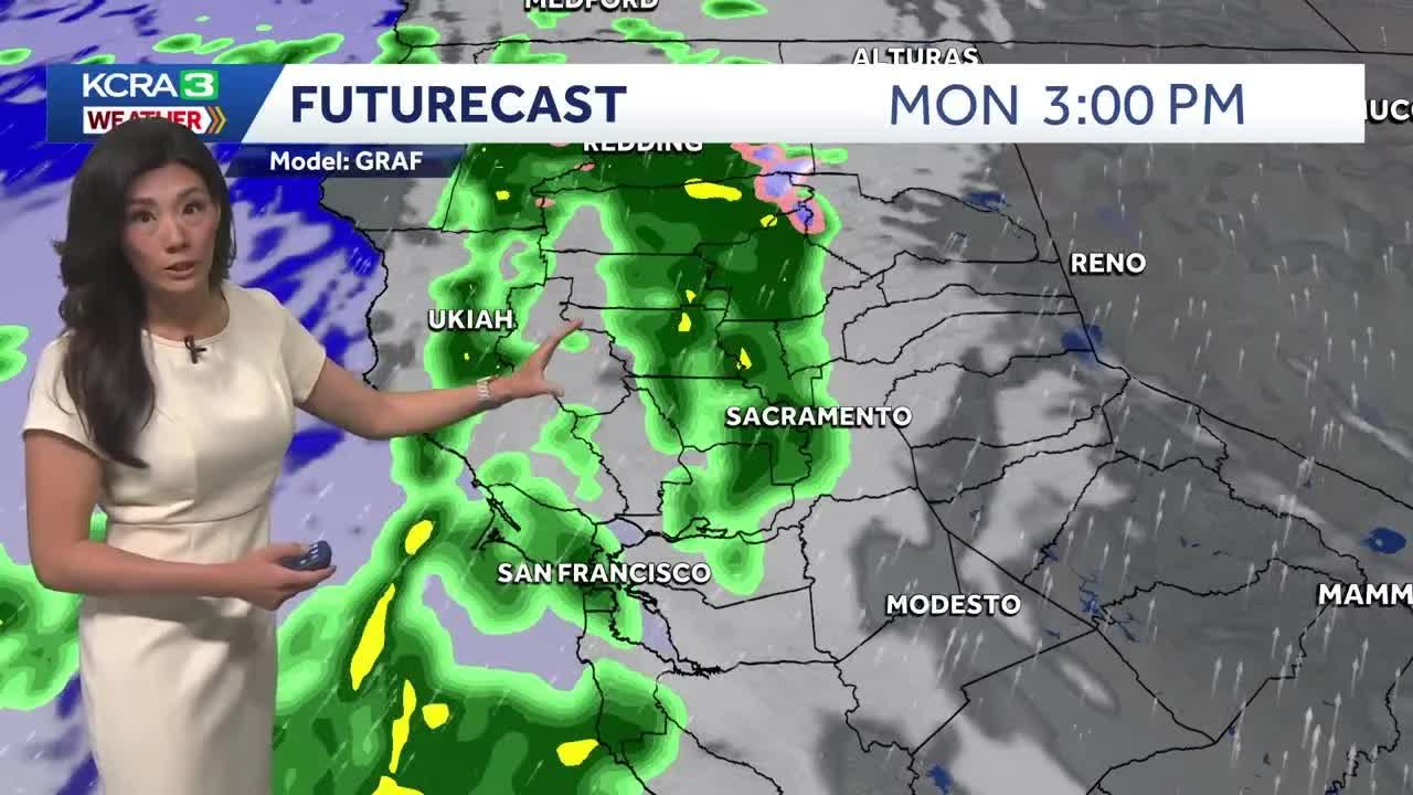 NorCal forecast: Showers arrive Monday before turning into impact day ...
