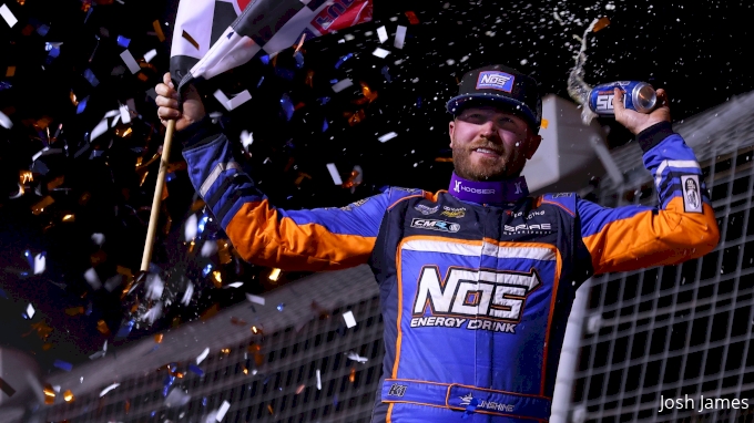 Tyler Courtney wins first 410 race since injury vs. World of Outlaws