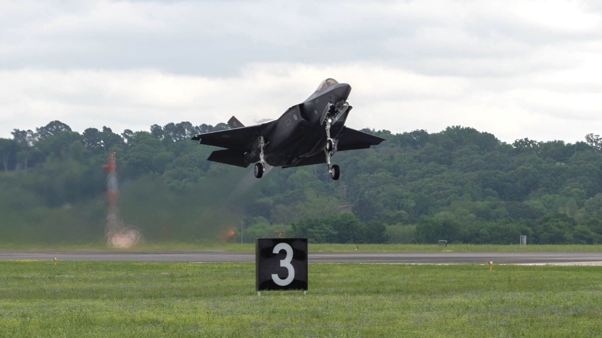 Finnish pilot conducts first flight in F-35A Lightning II fighter jet