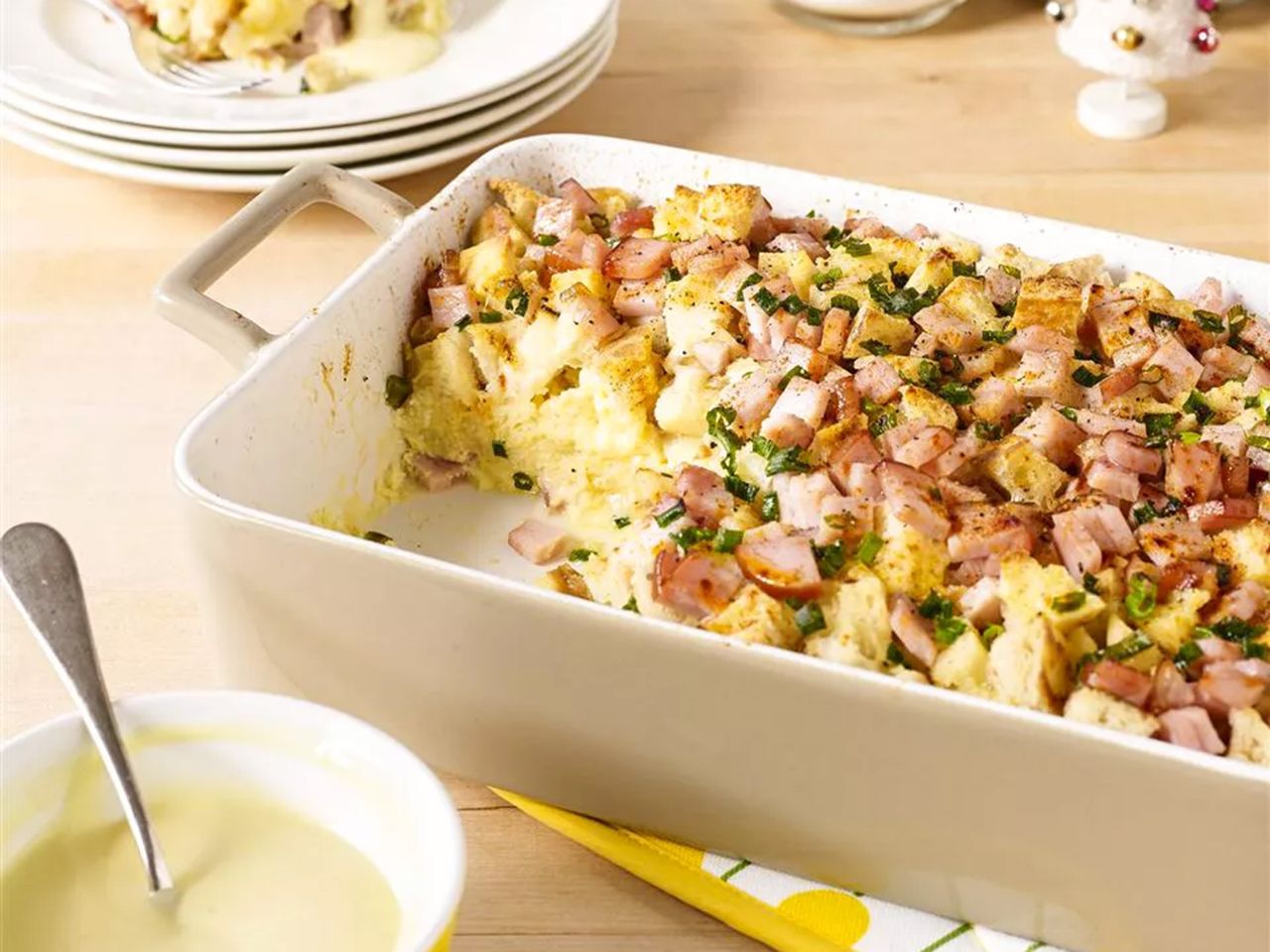 Eggs Benedict casserole