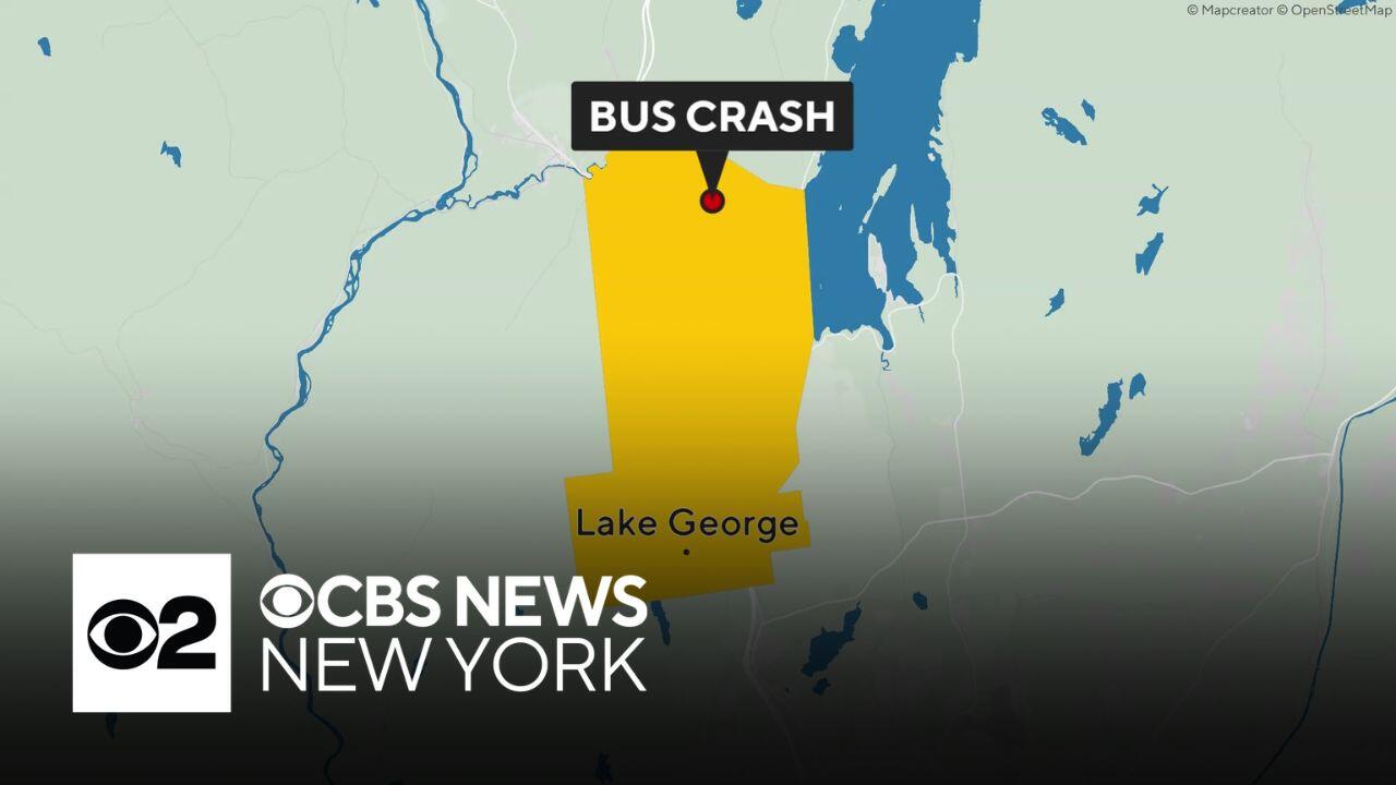 Bus carrying Bronx high school students crashes in Lake George, NY