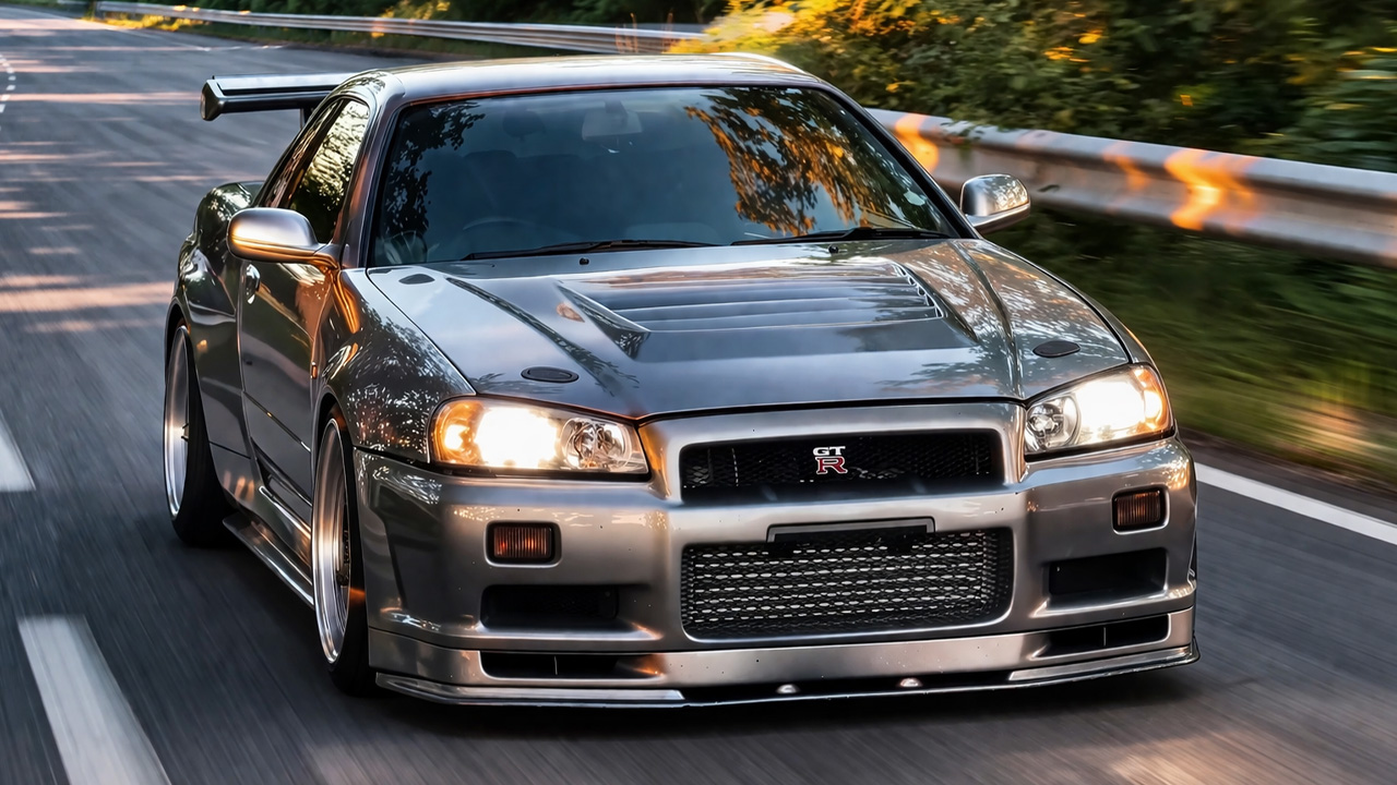 How fast is this 700HP R34 GTR
