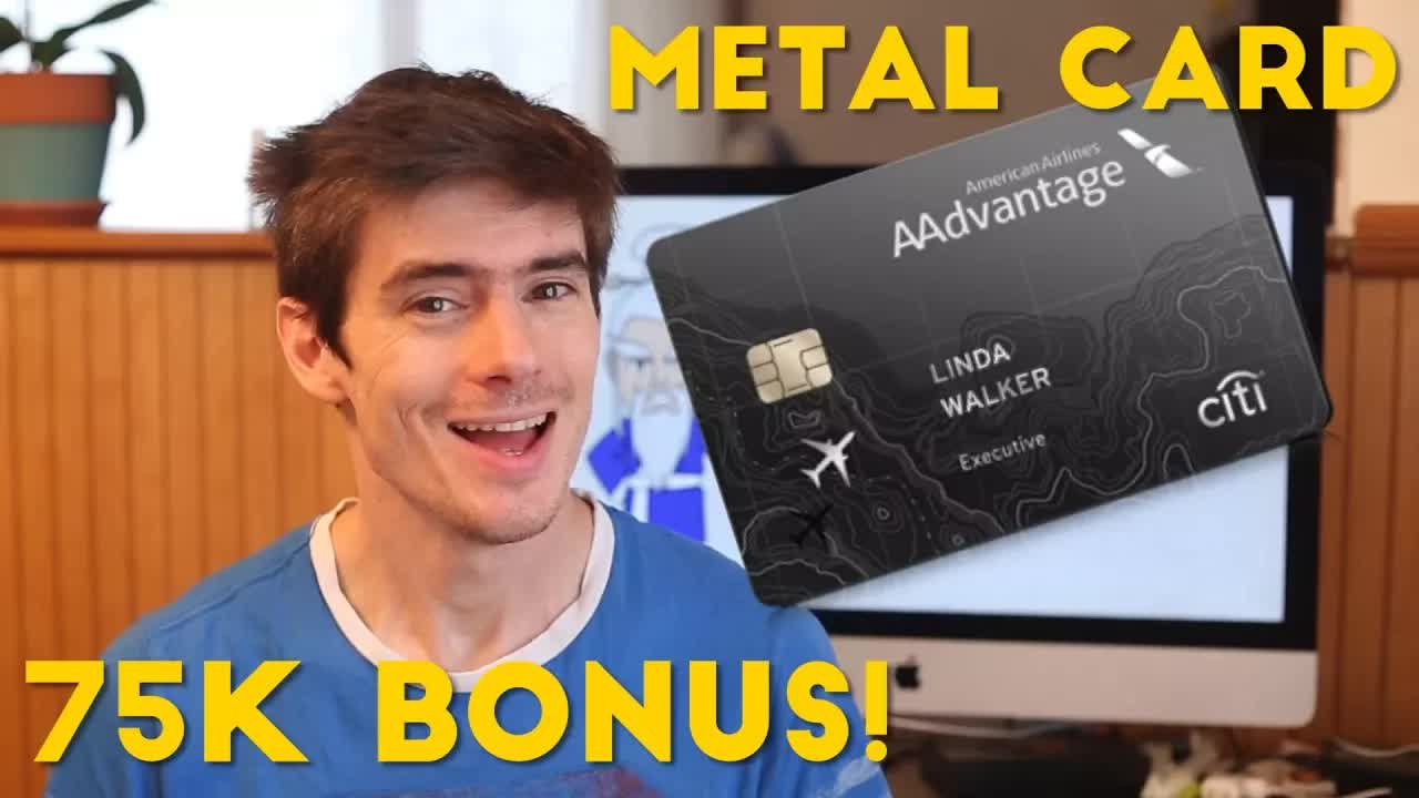 New metal card and 75k bonus on the AAdvantage Executive Mastercard
